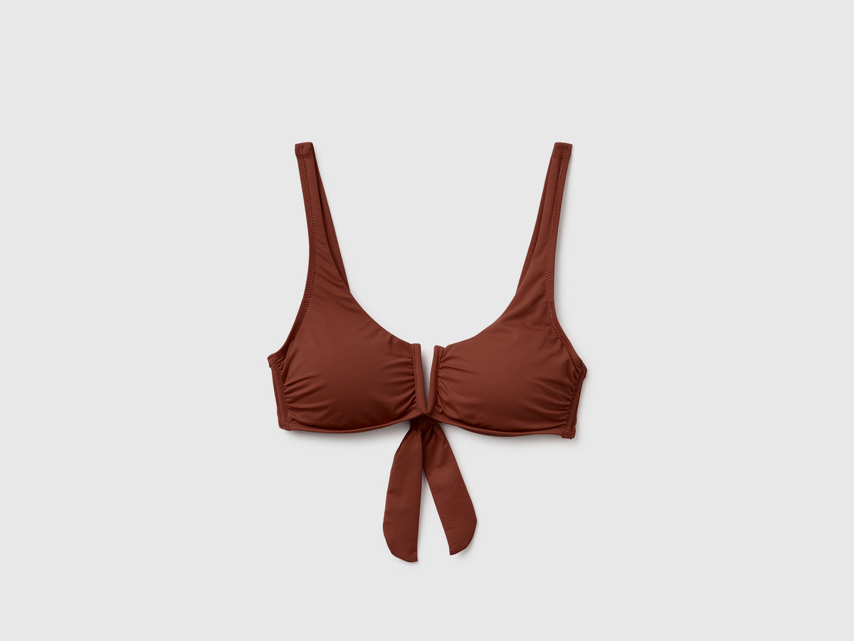 Brassiere de biquíni com padrão em V - ucb_image_FS