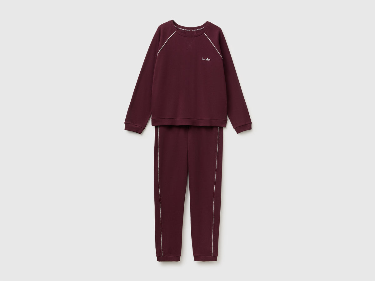 Pijama 100% algodão efeito colmeia - ucb_image_FS
