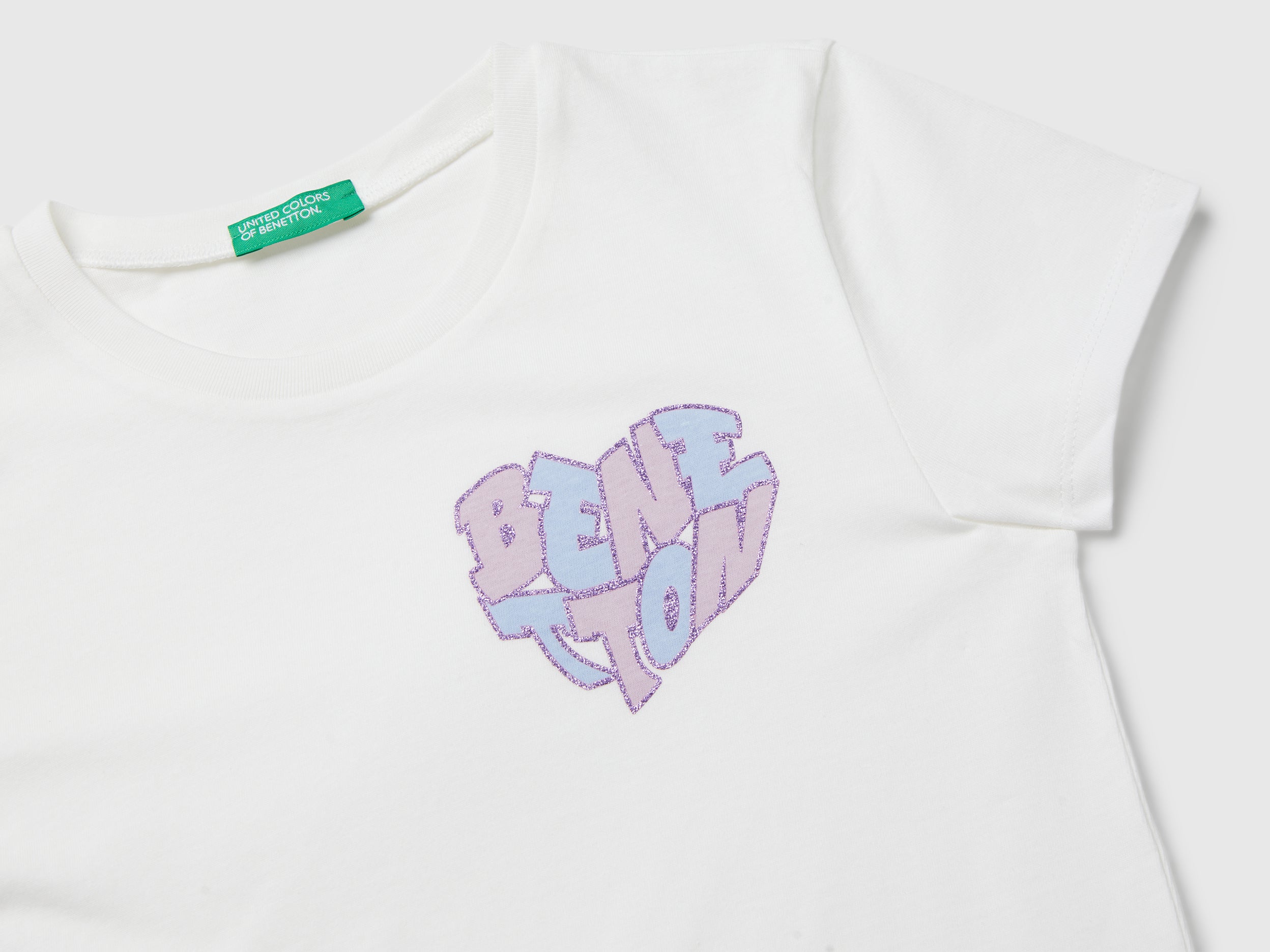 T-shirt com logótipo glitter - ucb_image_DS1