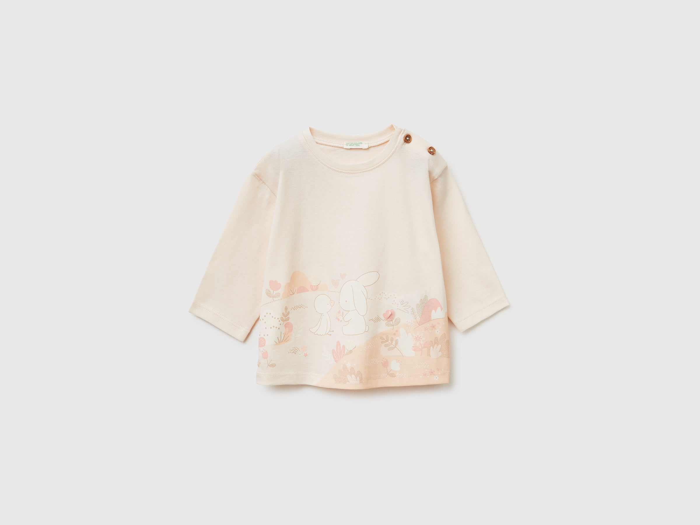 T-shirt with embroidery and print - ucb_image_FS
