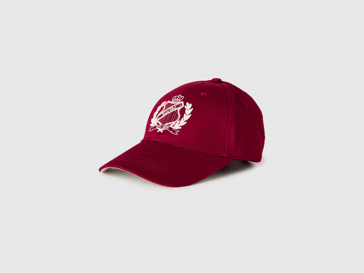 Baseball cap embroidery