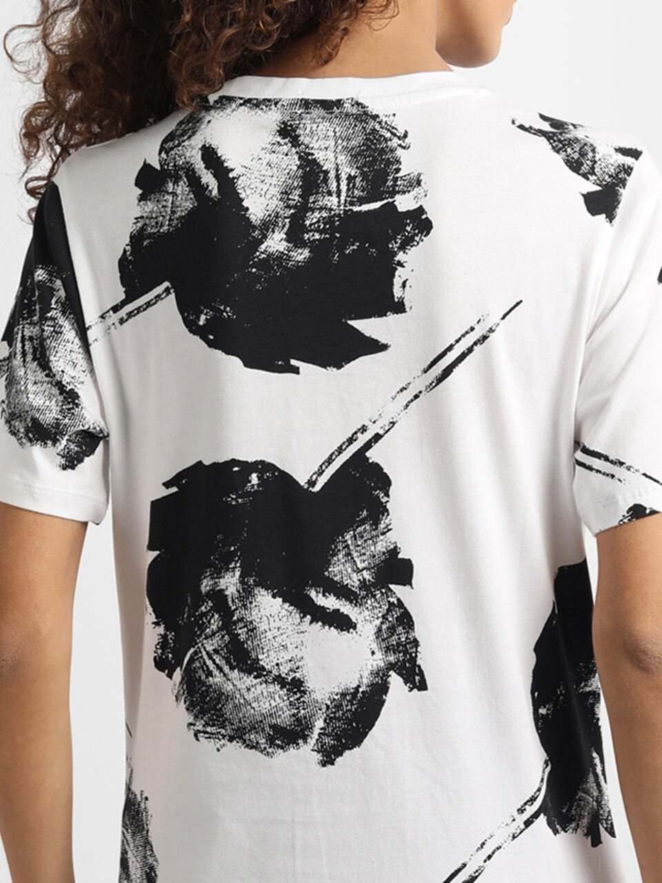 T-Shirt With Natural Vibes Print image number null