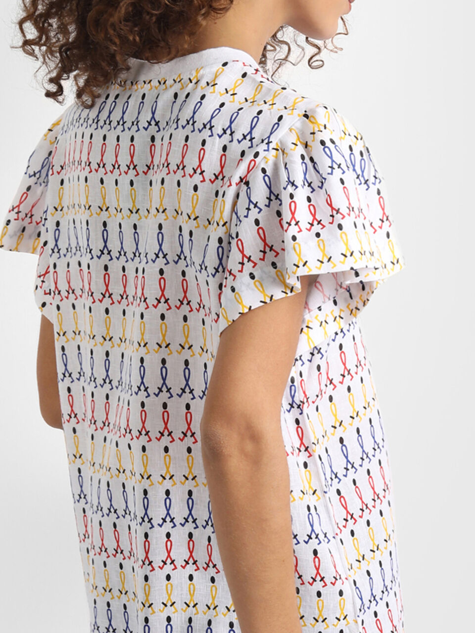 Round Neck Top With Print image number null