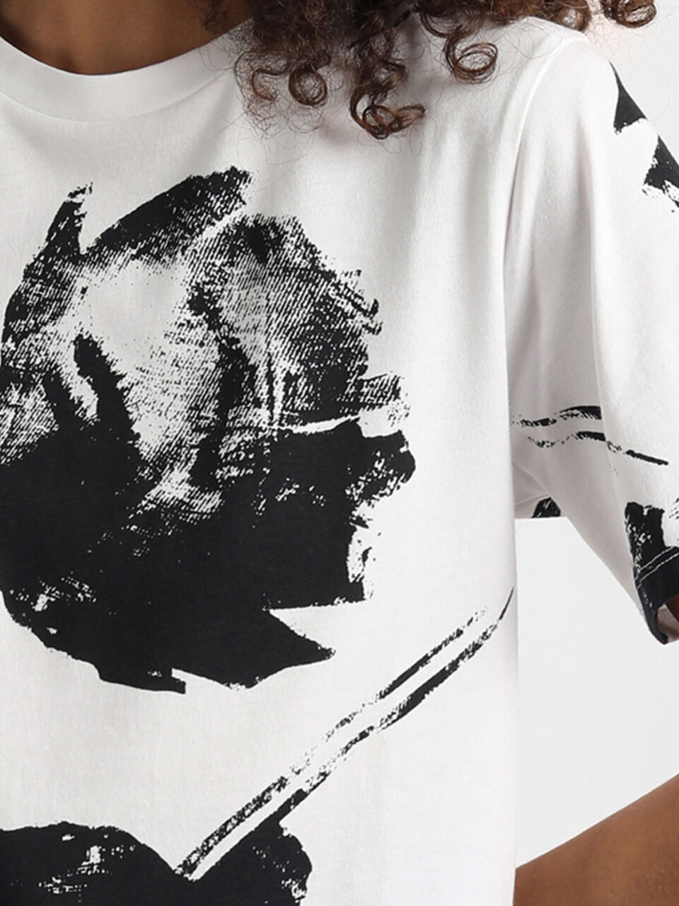 T-Shirt With Natural Vibes Print image number null