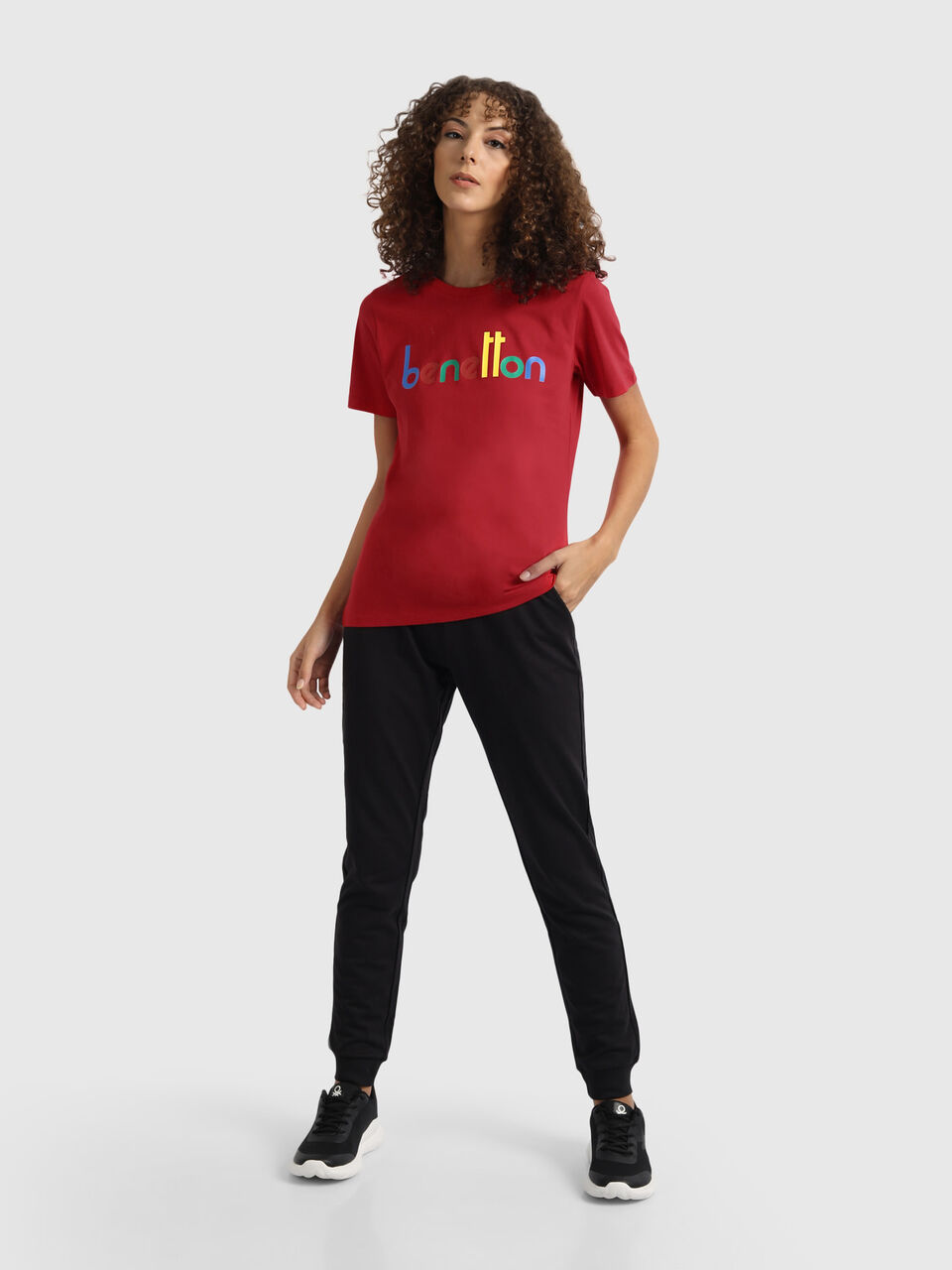 Pure Cotton Tee Shirt with Banner image number null