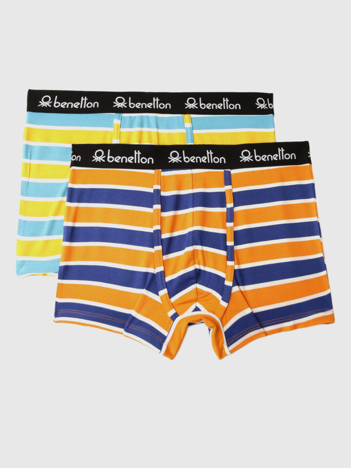 PACK OF 2 BROAD BRIGHT STRIPE TRUNK