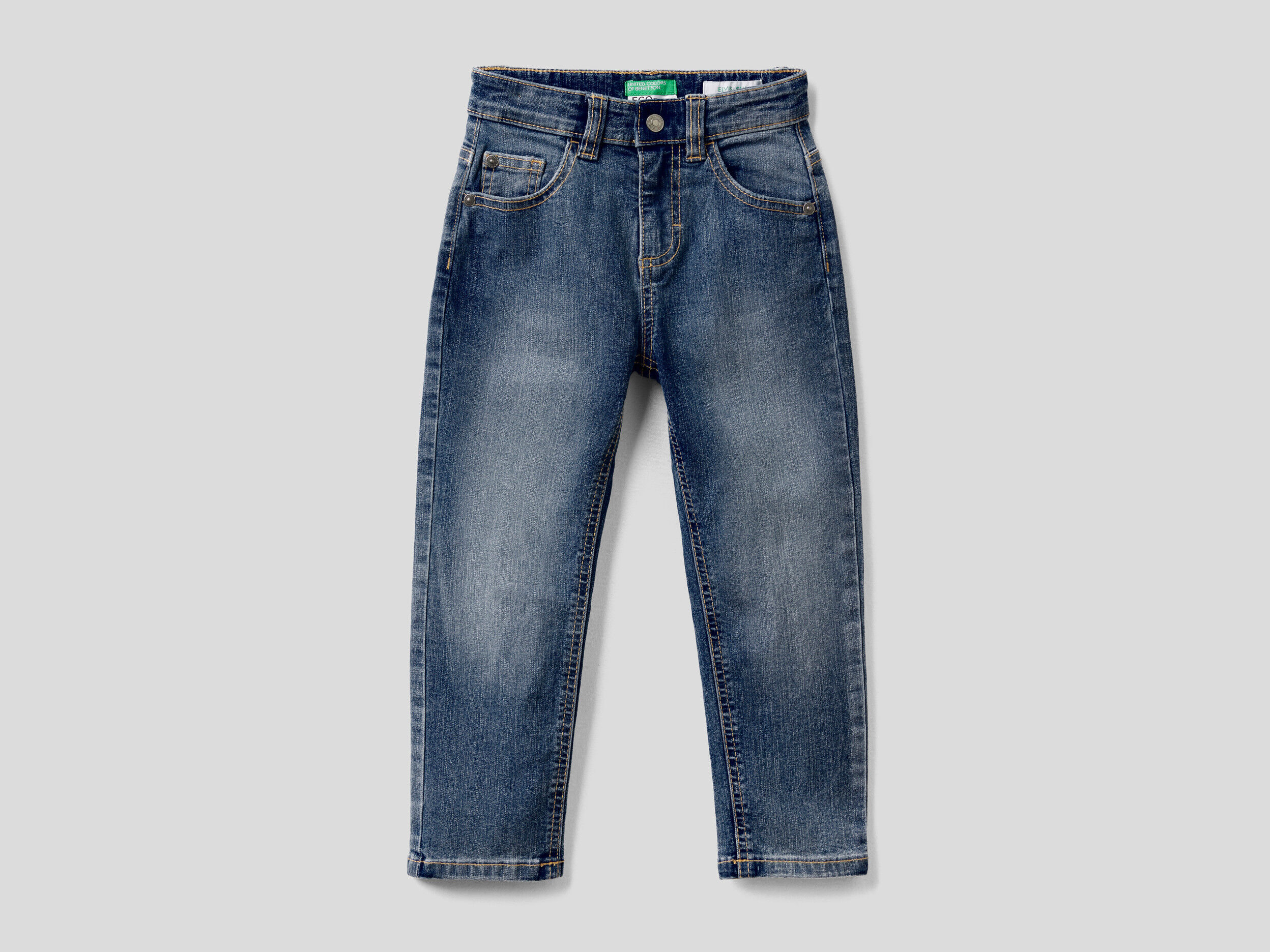 Jeans Slim "eco-recycle" United Colors of Benetton Garçon Vêtements Pantalons & Jeans Pantalons Pantalons Slim & Skinny 