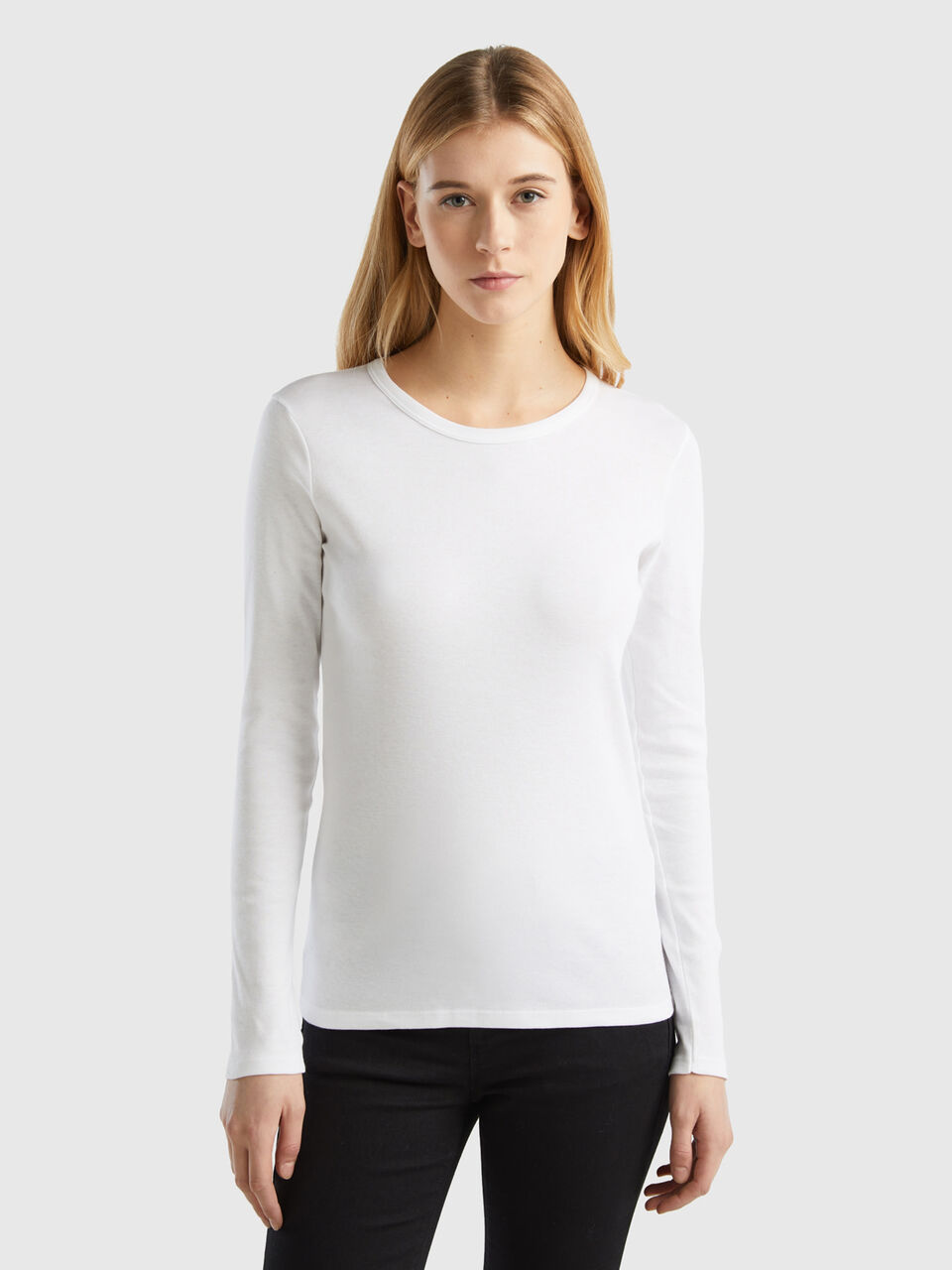 Buy Women White Solid Long Sleeves Shirt Online - 734828