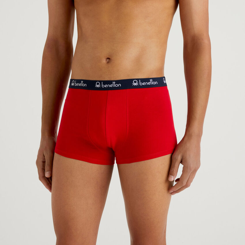 Boxers in stretch organic cotton