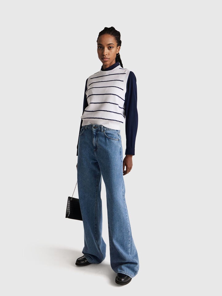 SLEEVELESS SWEATER Women