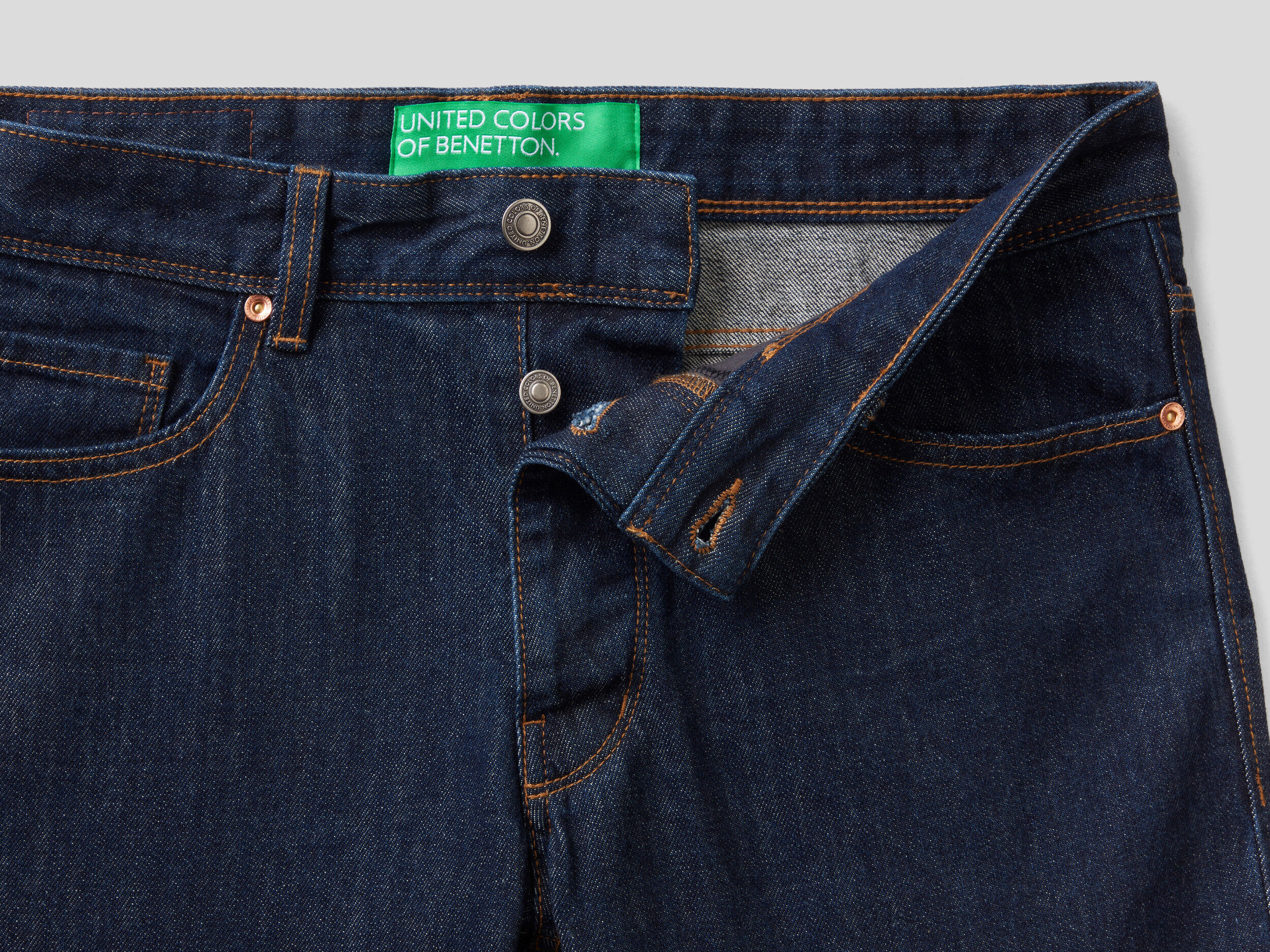 United Colors of Benetton Uomo Abbigliamento Pantaloni e jeans Jeans Jeans straight Jeans Straight Leg 100% Cotone 