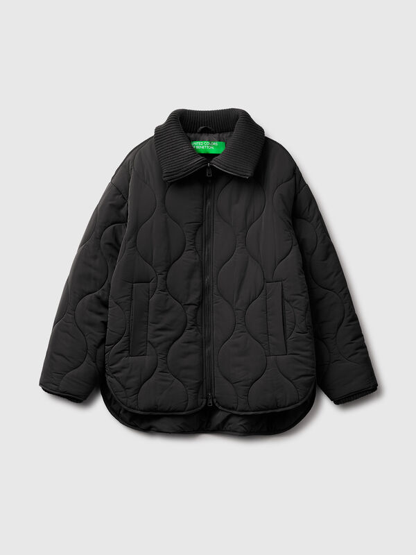 Quilted nylon jacket Women