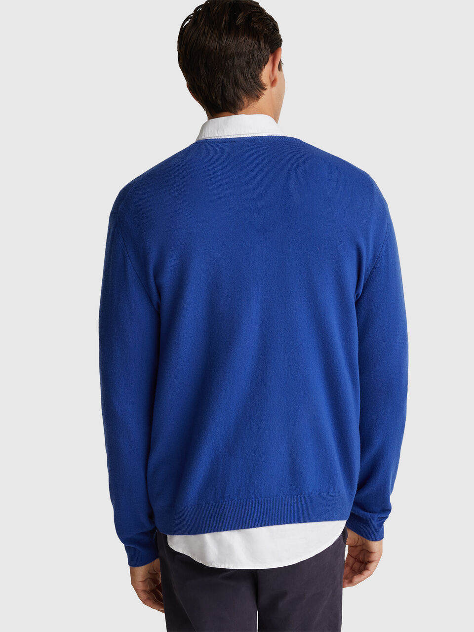 V NECK SWEATER L/S Men image number null