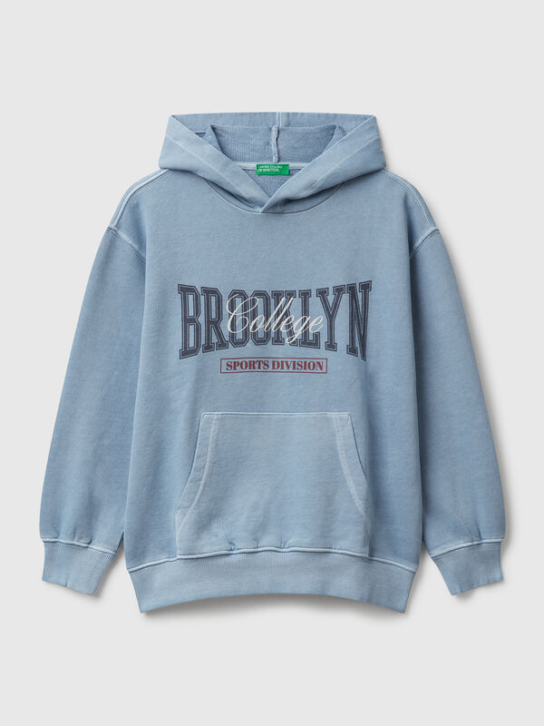 Oversized hoodie with print Junior Boy