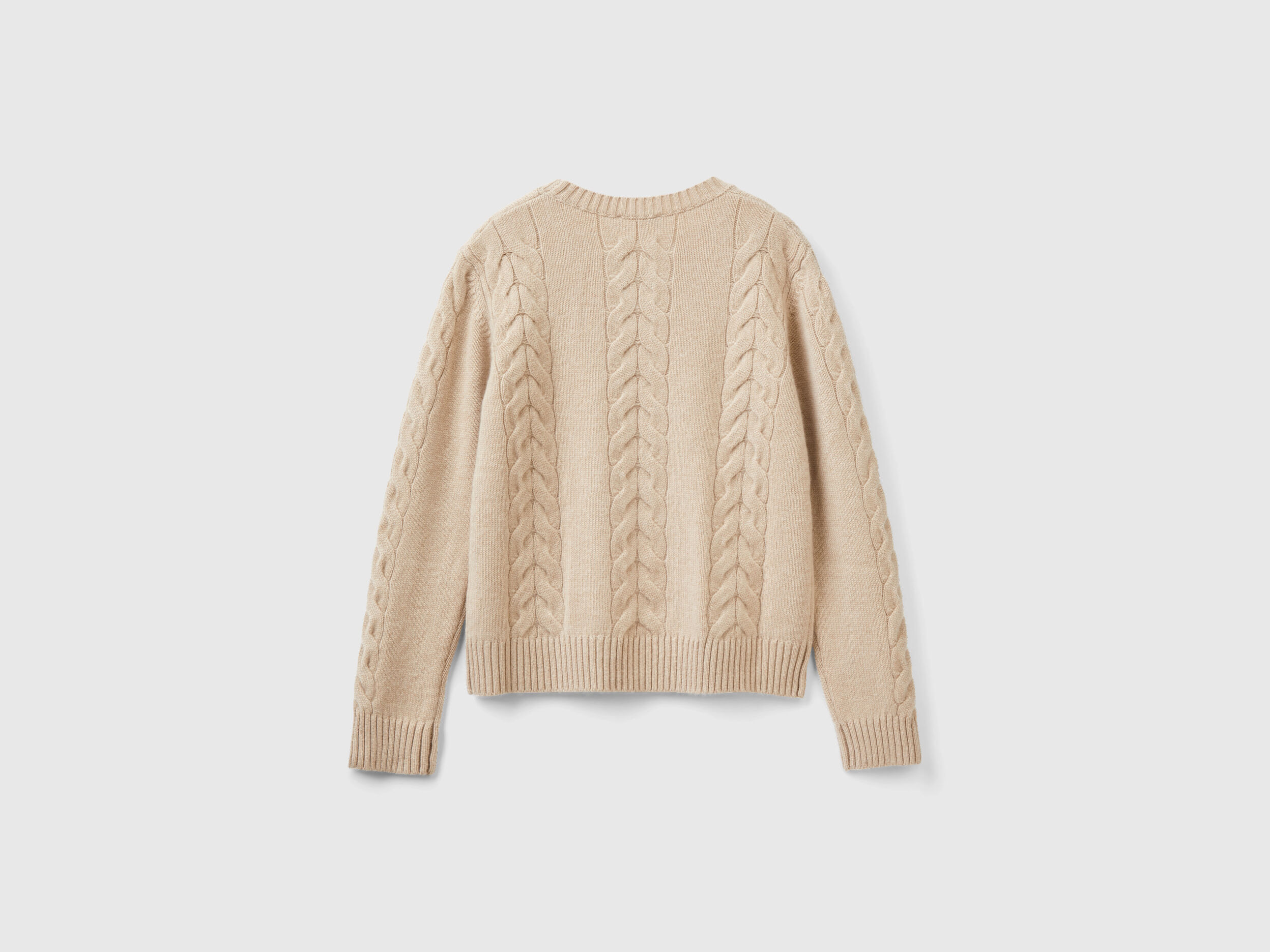 Beige sale knit sweater