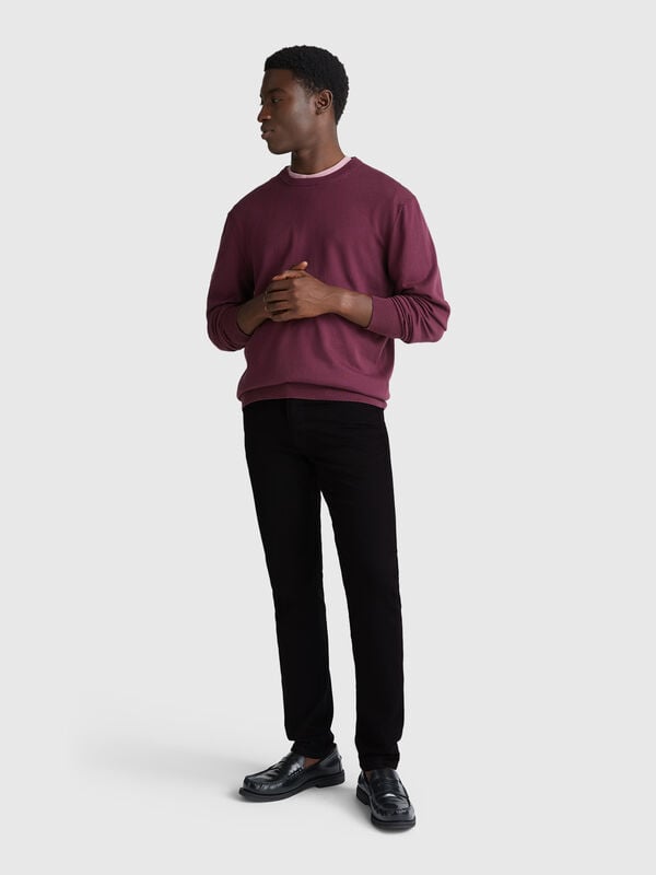 Five pocket slim fit jeans Men