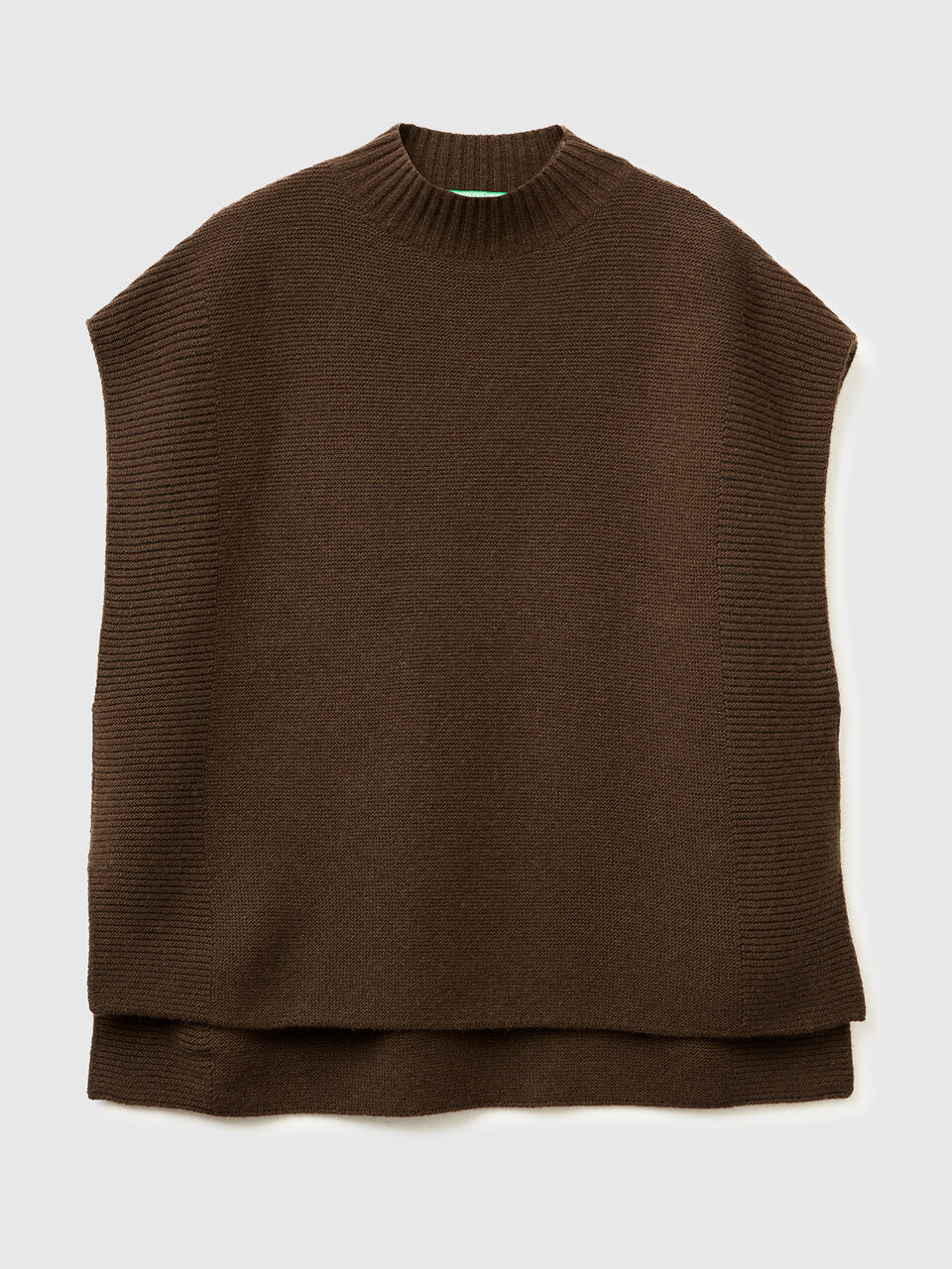 SLEEVELESS SWEATER Women image number null