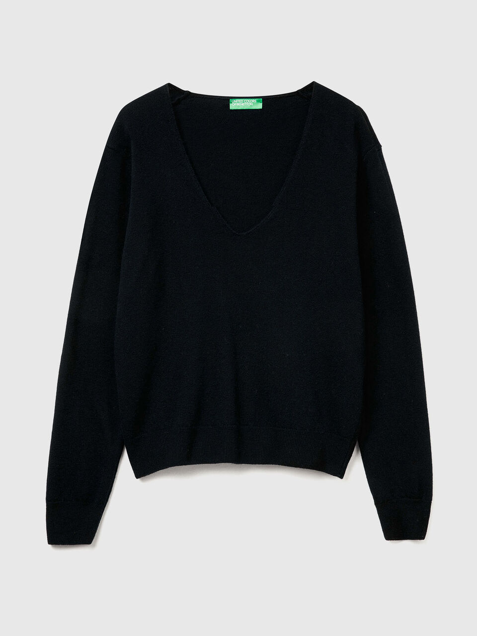 V NECK SWEATER L/S Women image number null