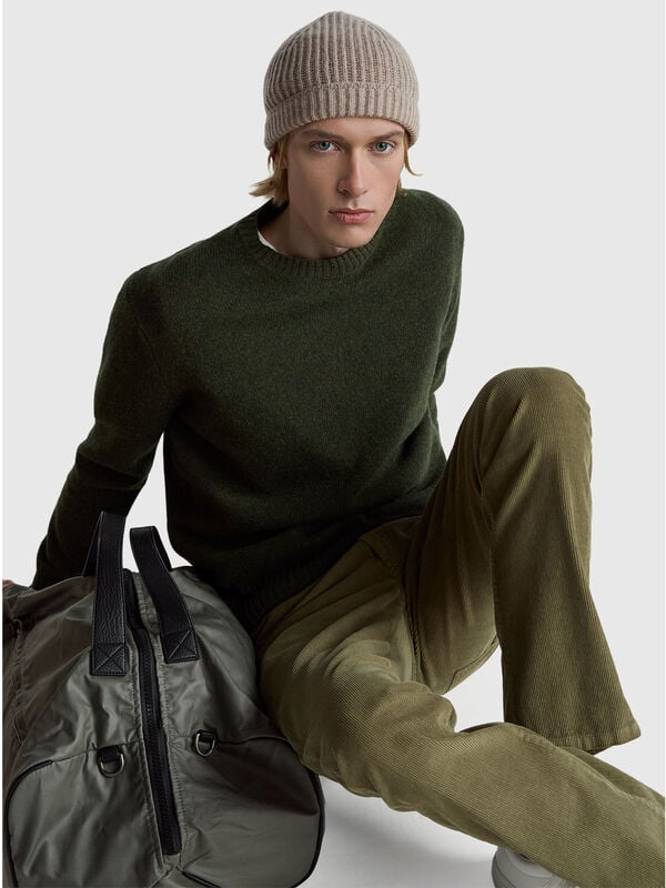 Sweater in Shetland wool Men