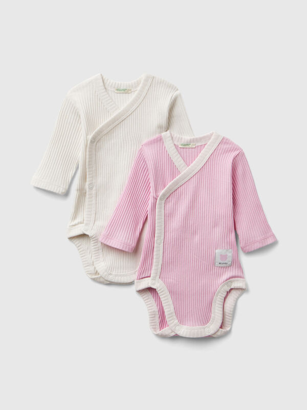 American Polish' Organic Short-Sleeved Baby Bodysuit