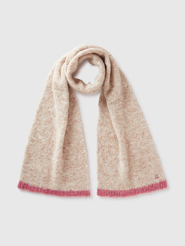 Wool blend scarf Junior Girl