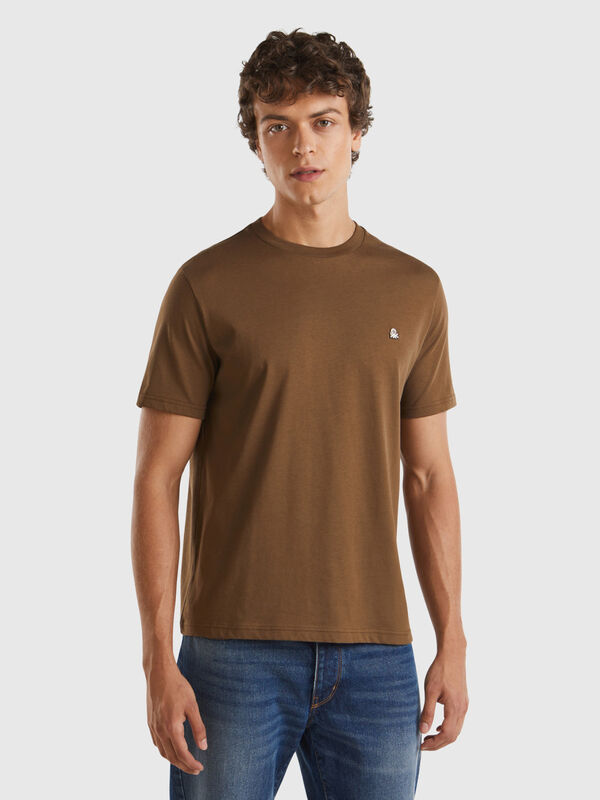 100% organic cotton basic t-shirt Men