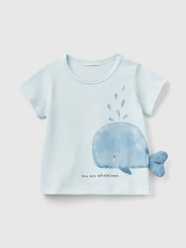 T-shirt with print and patches New Born (0-18 months)