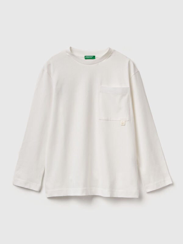 T-shirt with bold print Junior Boy