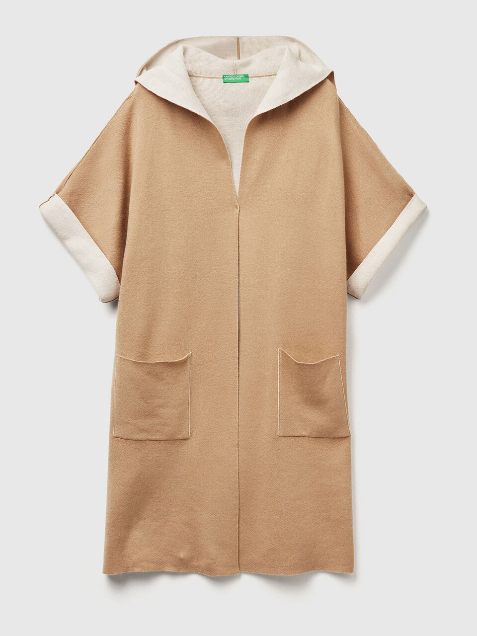 KNITTED COAT Women image number null