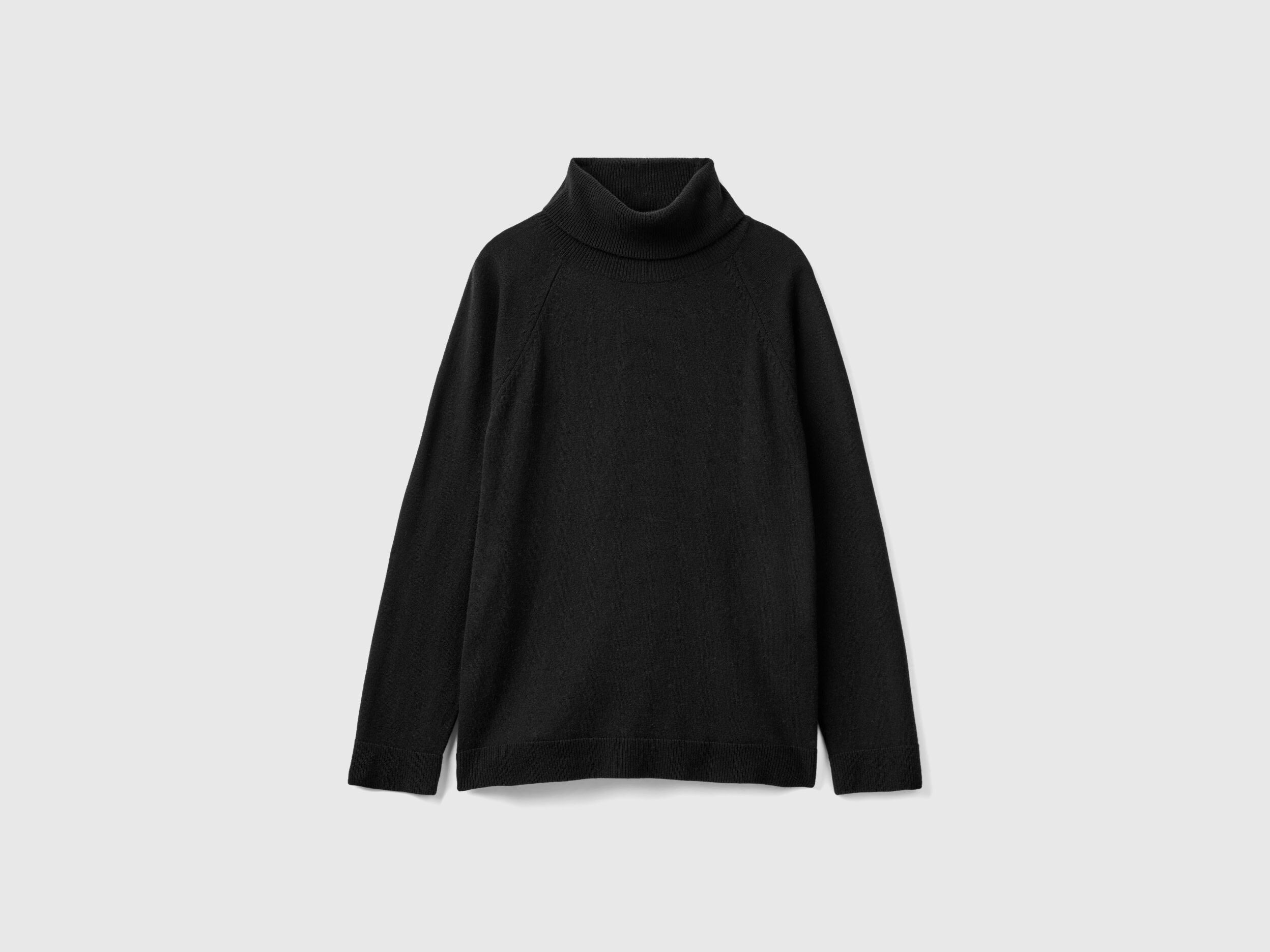 Turtleneck black sale sweater