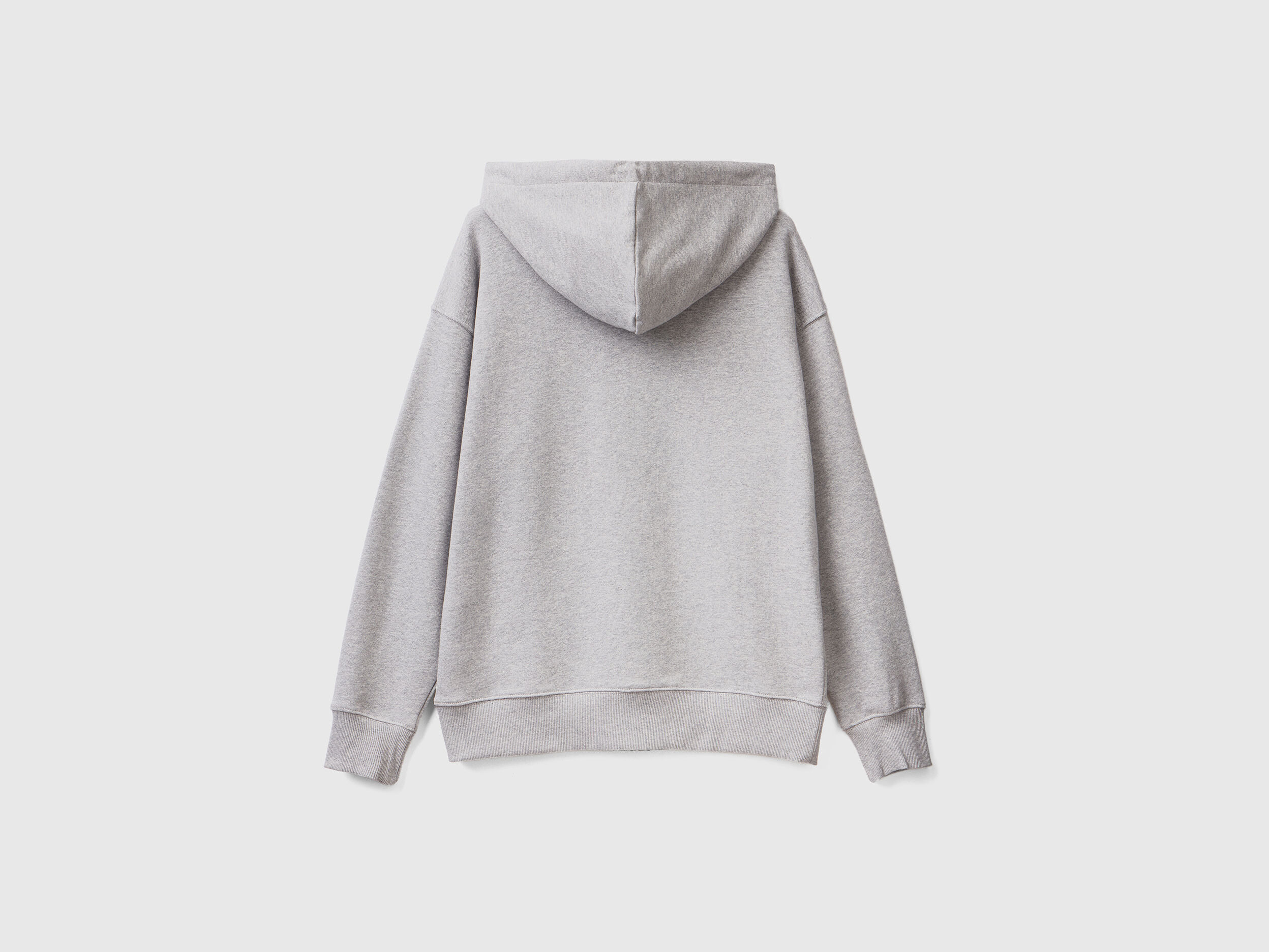 Zip-up hoodie in cotton