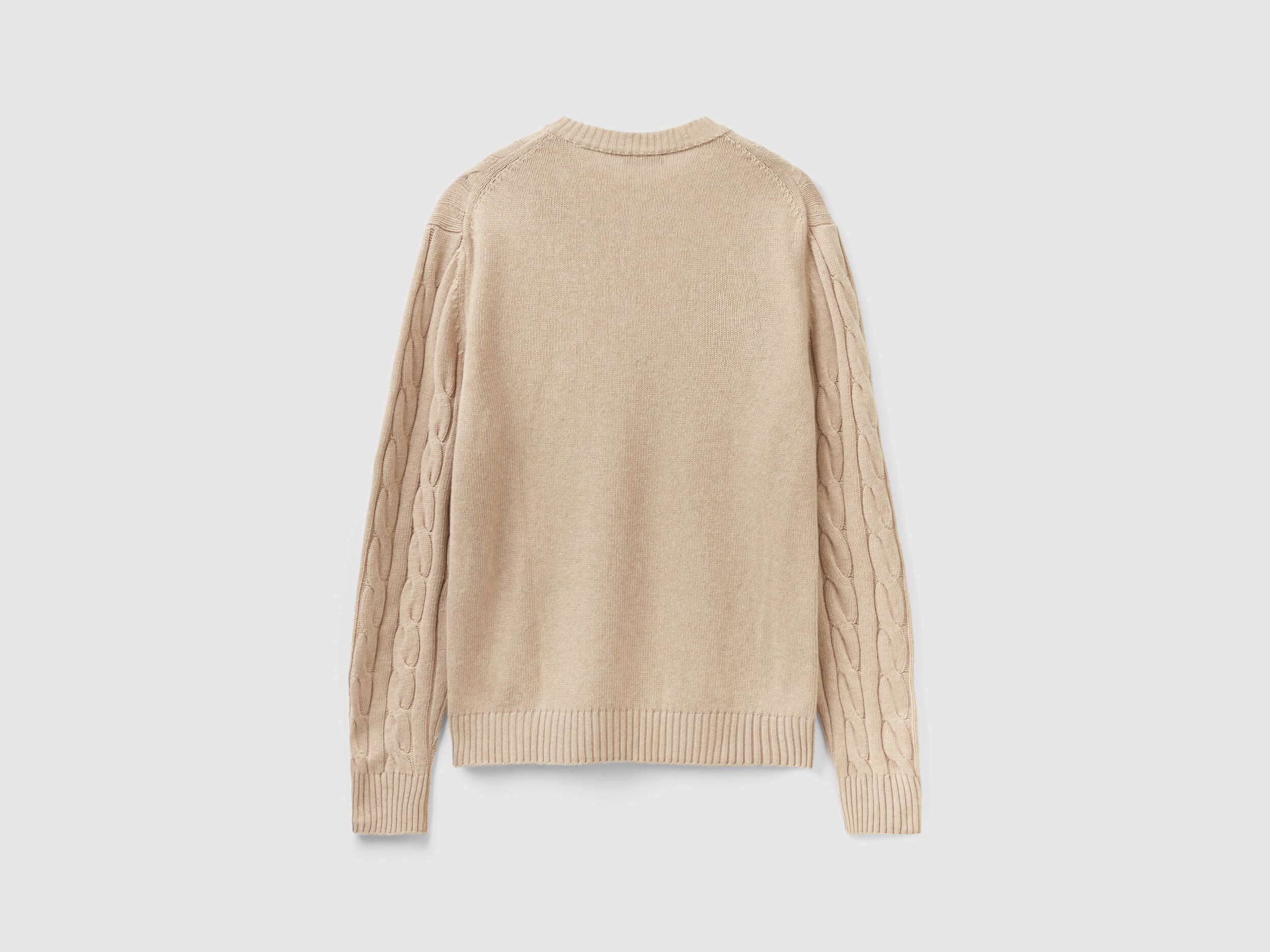 Beige sale knit sweater