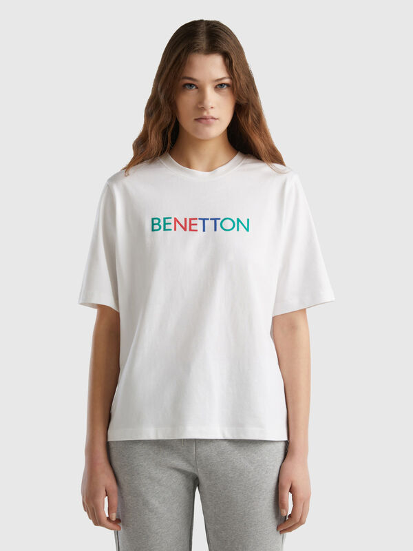 T-shirt with logo print Women
