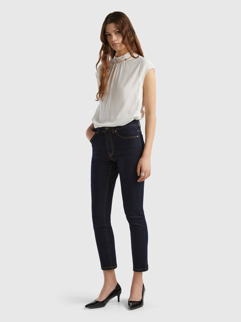 Benetton clearance jeans boyfriend