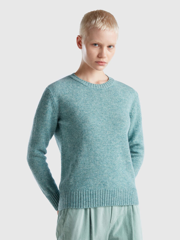Sweater in pure Shetland wool Women