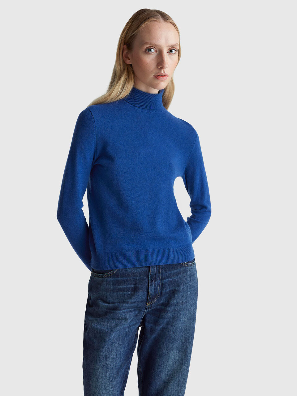 TURTLE NECK SWEATER Women image number null