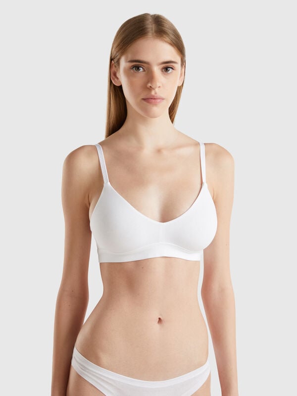 Triangle bra without padding Women