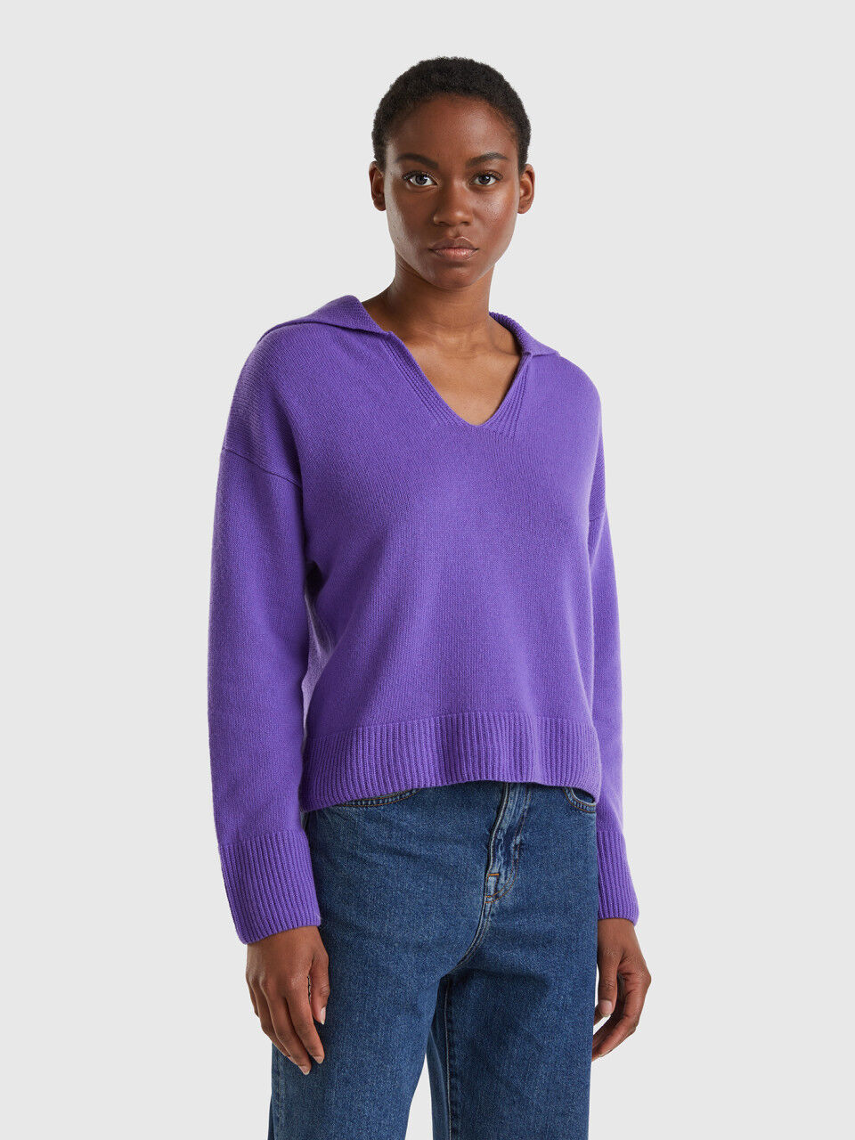 Women's V-Neck Sweaters New Collection 2023 | Benetton