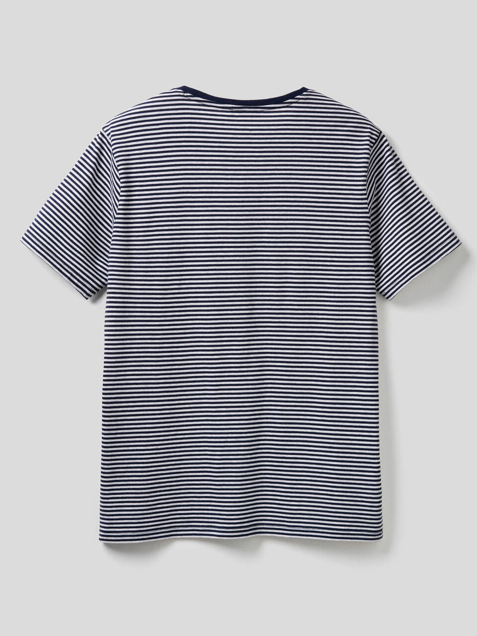 Striped t-shirt in pure cotton Men image number null
