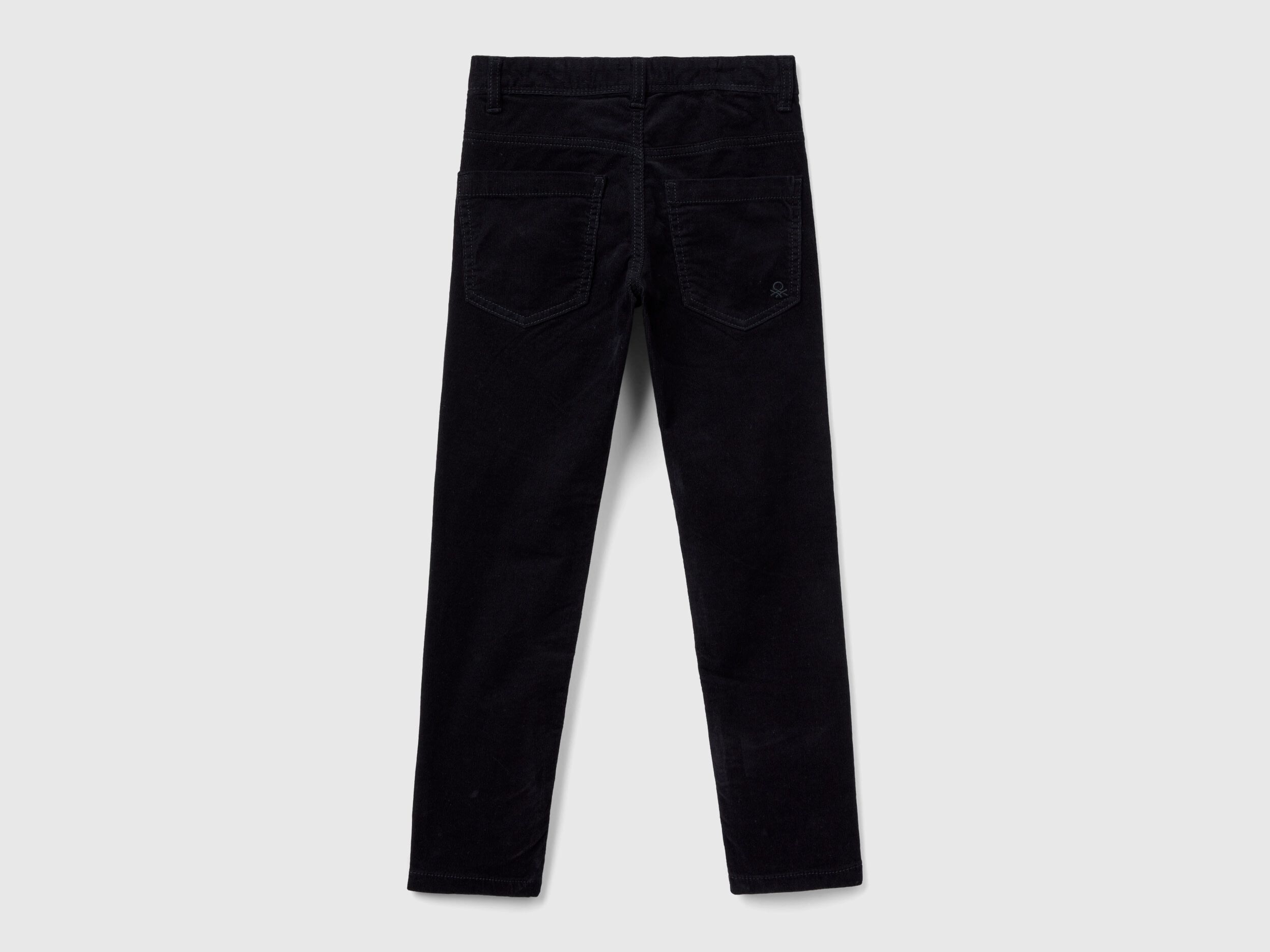 Slim fit stretch corduroy trousers