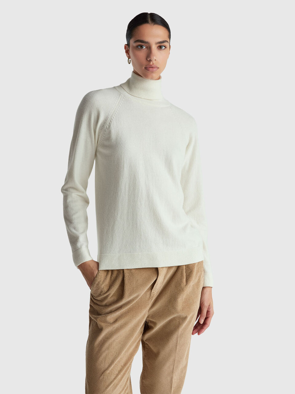 TURTLE NECK SWEATER Women image number null