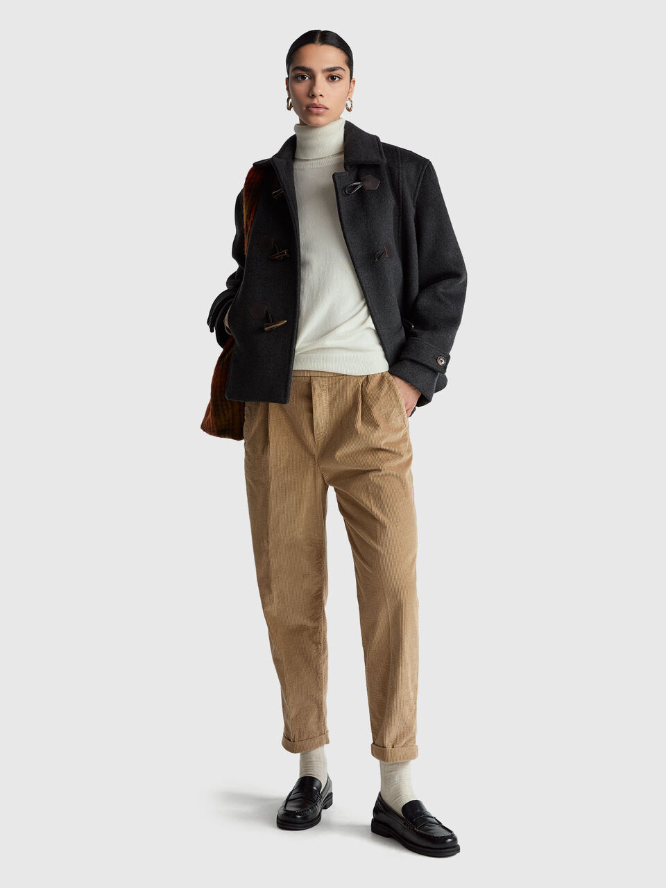 TURTLE NECK SWEATER Women image number null