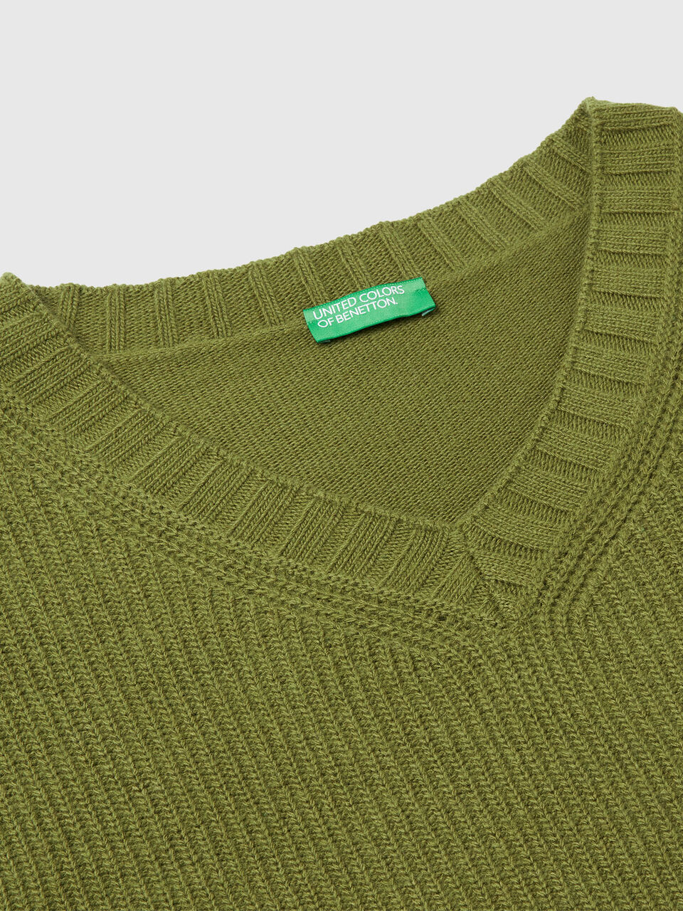 V NECK SWEATER L/S Women image number null