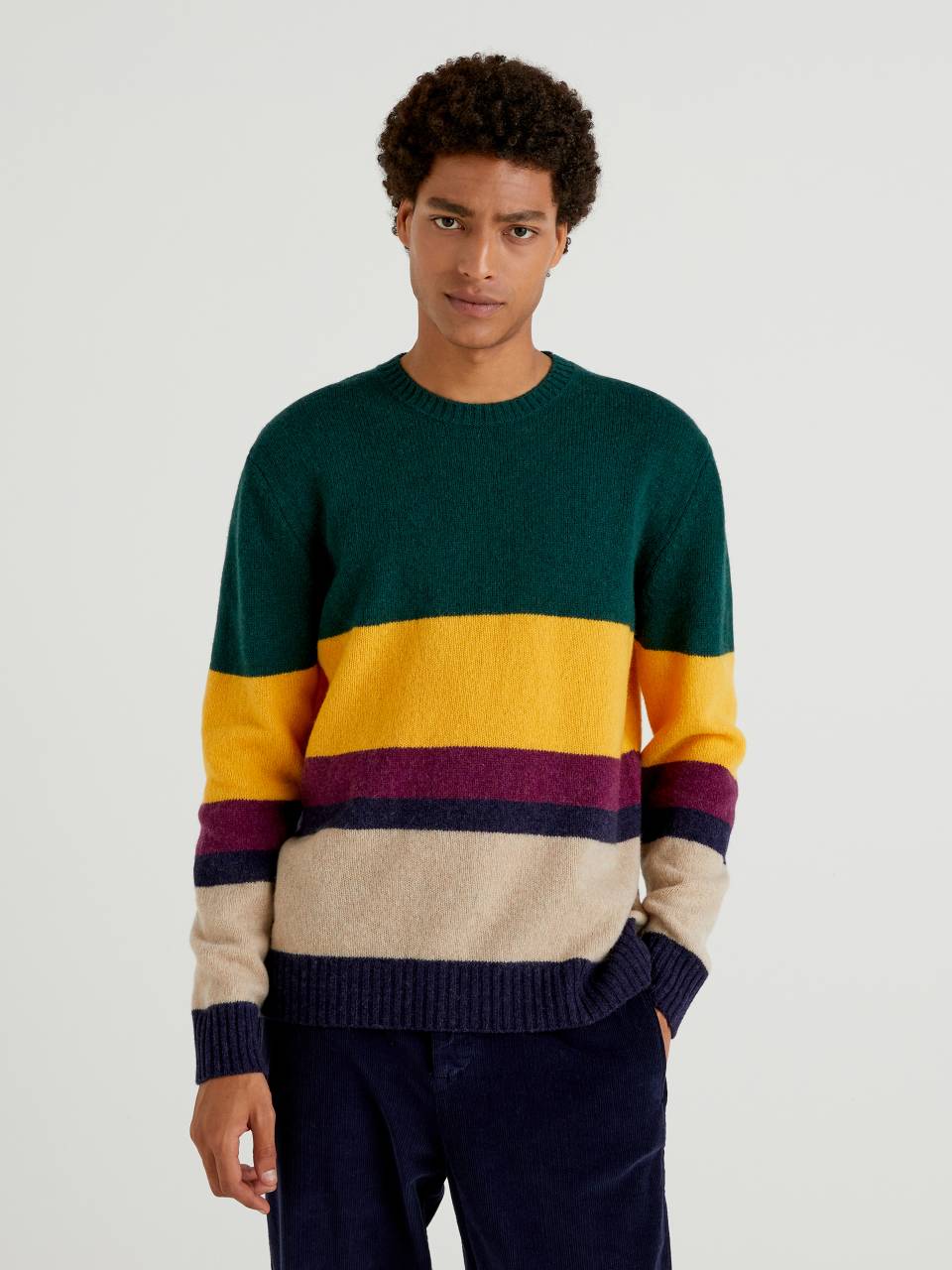 GB Multi Colored Striped Sweater